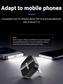 2026 新款 XUDA 2合1 無線 CarPlay / Android Auto 超迷你轉接器，2.4-5.0 GHz WiFi6 車載轉換器，有線轉無線，快速自動連接智能盒，無延遲，緊湊設計，時尚便攜，小巧精緻，配備 USB/USB-C 接口，免電池 - C - 查看 10