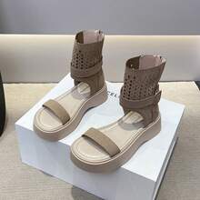 Women Platforms & Wedge Sandals - Black - View 3