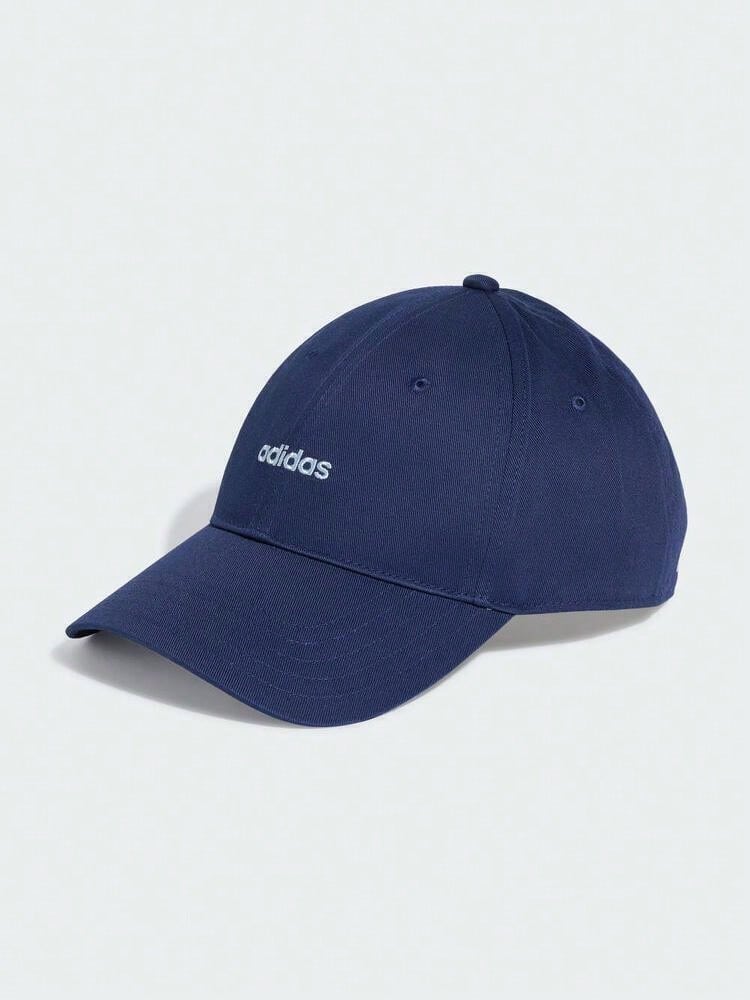 Adidas Unisex LINEAR EMB CAP Curved Brim Hat KS4518 - Blue - View 1