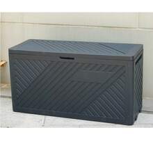 Stylish 280L Outdoor Storage Box – Weather-Resistant Plastic Garden Chest For Cushions, Tools & Seasonal Items | Compact Foldable Design, Smooth Lid Closure, Stackable Utility Bin For Patio, Balcony Or Garage - 280 Litre - View 4
