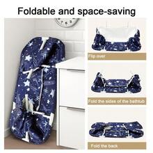 Folding Adult Bathtub – King-Size Portable Spa Tub With Built-In Drain Plug & Carry Bag | No Tools Needed, Easy Setup For Home, Outdoor, RV, Dorm Or Recovery Use | Lightweight Yet Sturdy Design, Compatible With Warm Or Cool Water - Blue - View 11