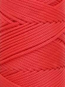 2.5mm X 218 Yards Flat Polyester Satin Ribbon Yarn, Suitable For Knitting And Crochet, Polypropylene Tassel Rope, Suitable For Sun Hats, Bags, Purses, Shoes, Rugs, Wall Hangings, Dreamcatchers, Jewelry Making, DIY Crafts, Decorative Projects - Multi-color - View 6