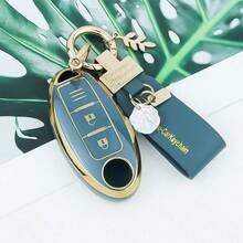 TPU Key Fob Cover, Shockproof Dustproof Car Key Chain Accessories Fit For Nissan Leaf Micra Qashqai J11 J10 Trail T32 Versa Note Patrol Models - Single Pack - View 7