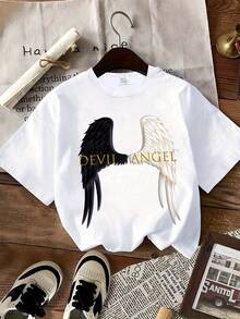 Women T-Shirts - 白色 - 查看 3