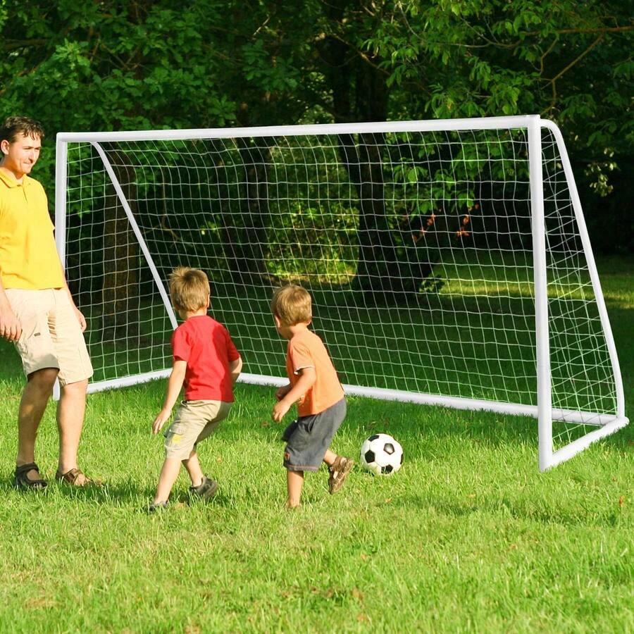 12 X 6 Feet Soccer Goal With Strong PVC Frame And High-Strength Netting-XY876864 - SP37865 - View 1