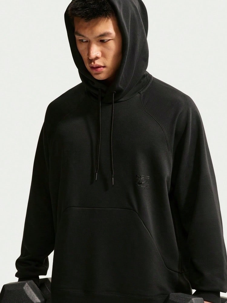 Nike 男款 AS M NK DF NAC FLC PUMP COVER 針織運動衫 IM3610-010 - 黑色 - 查看 1