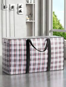 Extra Large Thick Moving Bag With Zipper, Portable And Foldable, Unisex, Large Capacity Seasonal Clothing Storage Bag, Suitable For Work, Home Moving, Christmas Tree Storage, Travel, Business Trips, Back To School, Vacation And Other Occasions, Essential Packing Accessory,Bedroom Room Decor,Back To School - Multicolor - View 5