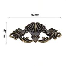 Antique Bronze 8pcs Wooden Jewelry Box Decorative Protector - Album Embellishment Scrapbook Corner Protection Guard Cover Brackets - Vintage Style - View 3