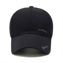 1 buah Topi Baseball Bernapas Warna Polos Topi Olahraga Musim Panas Golf Topi Matahari Modis - A - View 3