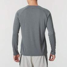 Under Armour Velocity LS Men's Long Sleeve Sports T-Shirt 1327970-001 - Grey - View 3