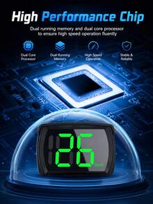 XF.Meraki Car HUD Head-Up Display, Large Digital Speed Display, Real-Time Speed Monitoring, For Cars And Motorcycles - HUD Head-up Display - View 3