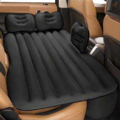 1pc Car Inflatable Bed, Car Accessory, Back Seat Sleeping Pad, Suitable For SUV And SUV, Travel Inflatable Bed, Universal SUV/Sedan Inflatable Bed, Portable Travel Camping Sleeping Pad - Perfect Gift For Drivers