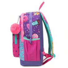 3pcs Kids School Backpack Set Pink Candy And Dessert Print Girls Bookbag With Crossbody Bag And Pencil Case Lightweight - Children's Schoolbag - View 9
