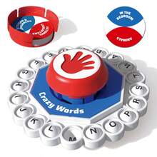 1pc Crazy Word Letter Press Game Toy, Fast Thinking Letter Board Game For Teens 14+, Interactive Family Party Word Game, Educational Brain Training Toy, Fun Desktop Competitive Game Gift - Multicolor - View 13