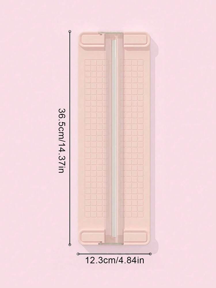1組 4合1可攜式紙切器 塑料精準格線紙修剪器 平滑切割工具 適用學生剪貼簿、照片、文件、手工藝、辦公室返校用品 - 套裝 - 查看 10