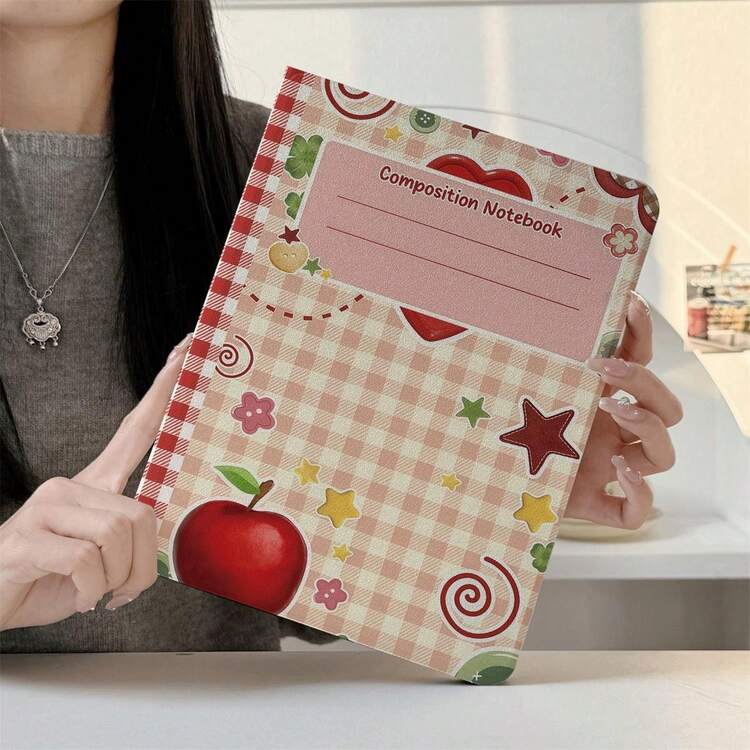 1pc Tablet Protective Case With Pen Slot, Multi-Angle Magnetic Stand Cover, Auto Sleep/Wake Support, Compatible With IPad PRO/AIR, Pad 5/6/7, Pad, MatePad, Pad, Honor Pad, Pad - Multicolor - View 2