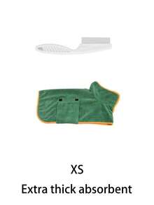 Pet Bath Towel, Matching Pet Flea Comb, Pet Absorbent Towel, Pet Cleaning Supplies, Dog Bathrobe, Pet Bathroom Supplies, Absorbent Towel/Blanket, Bath Towel, Soft And Lint-Free, Multiple Sizes, Suitable For Large And Medium Dogs, Cats And Other Pets, Can Wrap Entire Body, Essential For Pet Owners, Pet Party Gift, Birthday Gift - Multicolor - View 13