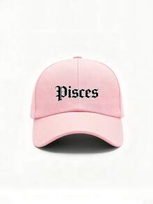 1PC Unisex Printed Baseball Cap,Adjustable Casual Breathable Sun Hat,Suitable For Daily Wear Indoors Outdoors In Spring And Summer,Holiday Essential - Pink - View 12