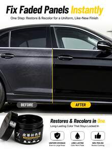 Car Paint Repair Paste - Instantly Repairs Scratches, Quick-Drying Formula, Strong Adhesion, Easy DIY Car Painting, Suitable For Car Doors, Bumpers, Mudguards - Suitable For Beginners And Car Owners. - Repair Paste - View 2
