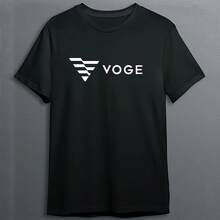 New VOGE Motorcycle Racing Rider Graphic Premium Cotton T Shirt Casual Outdoor Street Riding Breathable Comfortable Sports Top - 款式 - 查看 1