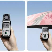Mini guarda-chuva portátil de cápsula de pintura digital proteção UV sol e chuva de dupla utilização - jardins - Visão 5