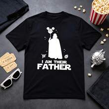 The Father Shirt, Fathers Day Gift - Black - View 4