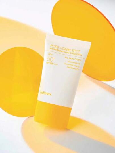 celimax Pore Brightening Repair Sunscreen SPF50+ PA++++ Broad Spectrum UV Protection Lightweight Non-Greasy K-Beauty Korean Style Makeup 50ml/1.69 Fl Oz