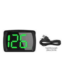XF.Meraki Car HUD Head-Up Display, Large Digital Speed Display, Real-Time Speed Monitoring, For Cars And Motorcycles - HUD Head-up Display - View 12