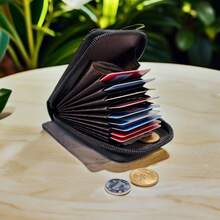 Mini Wallet For Women DailyMinimalist Mini Wallet For Women, Simple Design Coin Purse With Polyester Lining For Women Daily Use A Gift Full Of Love - Multicolor - View 7