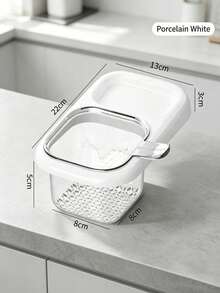 1pc Kitchen Sink Drain Basket, Multi-Functional Drainage Filter Basket With Drip Rack, Food Residue & Tea Leaf Separator, Bathroom Countertop Drying Tray, Home Kitchen Storage Accessory - One Size - View 12