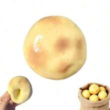 Squishy en forme de pomme de terre rempli de farine, balle anti-stress réaliste en forme de pomme de terre de plusieurs tailles, jouet de décompression pour le bout des doigts à la texture de pâte souple, avec un son de craquement ASMR croustillant, jouet de décompression de bureau, cadeau créatif, accessoire de photographie, jouet de collection original, squishy, jouet à presser, anti-stress - Multicolore - Voir 7