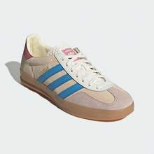 Adidas Originals GAZELLE INDOOR Comfortable Soft Thin Sole Durable Low-Top Sneakers Unisex Brown - Brown - View 3