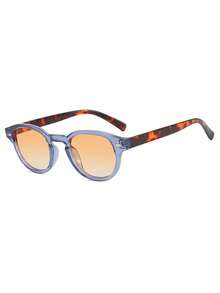 1PC Women's New Square Frame Retro Artistic Textured Sunglasses, Daily Casual Street Commute Driving Travel Beach Vacation Photography Versatile Fashion Accessory - Multicolor - View 6