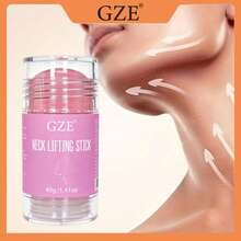 GZE Barra Levanta Cuello 40g/1.41oz Bola Rodante Barra Reafirmante de Cuello Portátil Crema Antienvejecimiento Reafirmante de Cuello Suaviza Líneas del Cuello Levanta la Línea de la Mandíbula - 40g - Ver 5