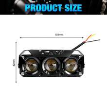 S&D Motorcycle LED Spot Light Dual Color Hi/Low Beam Fog Lamps For Car Trucks SUV UTV 12V 24VMini Lens Headlight Driving Light - Motorcycle LED Light - View 2