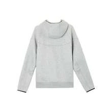Nike Sportswear Solid Color Logo Hoodie Jacket Men's Dark Gray - 灰色 - 查看 2