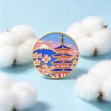 領口琺瑯徽章胸針 背包包包裝飾針酷炫裝飾 適合送給朋友的禮物 - 彩色 - 查看 8
