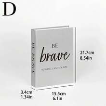 Light Luxury Minimalist Prop Books Living Room Bookshelf Photography Background Fake Book Decor 1/2/3pcs - Decor Book - View 7