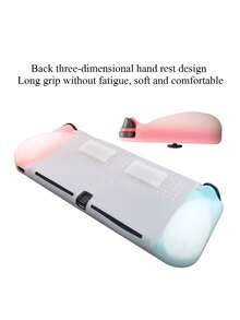 Protective Case Compatible With Switch OLED, Anti-Drop Anti-Dust Anti-Scratch Anti-Slip Design, Ergonomic Grip For Long-Term Comfort And Enhanced Gaming Experience - View 5