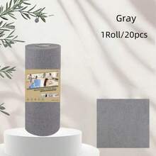 SOKANY Household Kitchen Dish Cloth Roll, Multi-Functional Dish Cloth, Reusable, Total Length 4m Per Roll, Suitable For Living Room, Bedroom And Kitchen Cleaning Supplies - A - View 10