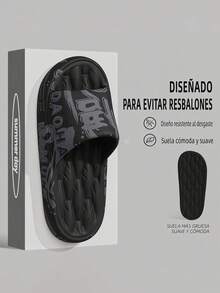 Men Slippers - Black - View 4