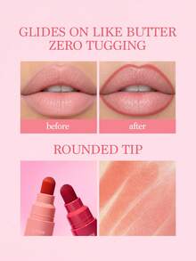 ETUDE Love Mark 啞光唇線筆，持久防水，奶油般質地，適合唇部輪廓勾勒與塑形，日常必備 - #07 Peach Apricot - 查看 5