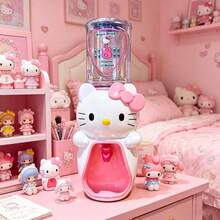 SANRIO 2L Mini KT Cat Portable Water Dispenser, Cute Pink Cartoon Water Dispenser, Suitable For Home, Office, Outdoor - Multicolor - View 12