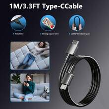 1 Set, Brand New 45W GaN Ultra Fast Charging Kit, US Standard Plug, Wall Charger, Compatible With IPhone 17/16/15/14/13/12 Series, Compatible With Samsung Series, Suitable For Mobile Phones/Tablets/Headphones And Other Devices, Suitable For Travel/Dormitory/Home Multi Scenario Use - US A Type Plug(110-127V) - View 4