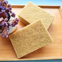 1/5/10pcs Kitchen Sponge Brushes, Plant Fiber & Coconut Husk Fiber Dishwashing Sponges, Suitable For Cleaning Tableware, Kitchen Countertops And Tiles - Multicolor - View 3