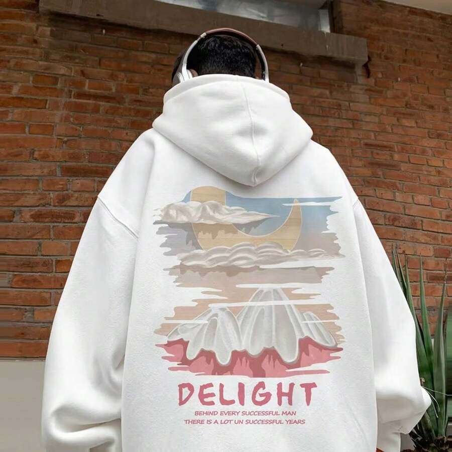 Men Hoodies - White - View 1