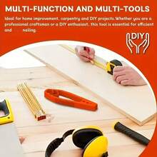1/2pcs/1set Nail Punch | Non-Slip Joint Pliers, Finger Protection, Portable Nail Fixing Tool, Home Essential - Multiple Styles - View 6