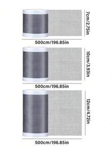 5m/1 Roll Disposable Cuttable Bathroom Drain Sticker, Shower Drain Filter Mesh, Hair Catcher Filter Tape, Kitchen Sink Drain Filter Tape, Bathroom Accessories - Multi-color - View 3