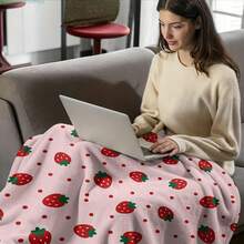 1PC Flannel Cooling Summer Blanket, Throw Blanket,Soft Multi-Use Bed Blanket, Foldable Lightweight Blanket For Beach Camping Travel Home, Versatile Indoor Outdoor Blankets Christmas Halloween - Style Z - View 26