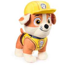 Spin Master 頂級毛絨玩偶 Rubble/Chase/Rocky 7英吋高 超柔軟毛絨 適合3歲以上兒童 - Rubble - 查看 1